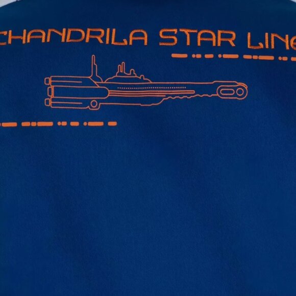 NEW Star Wars Mechanics Jumpsuit Kids Medium Blue Galactic Starcruiser Costume - Picture 4 of 12